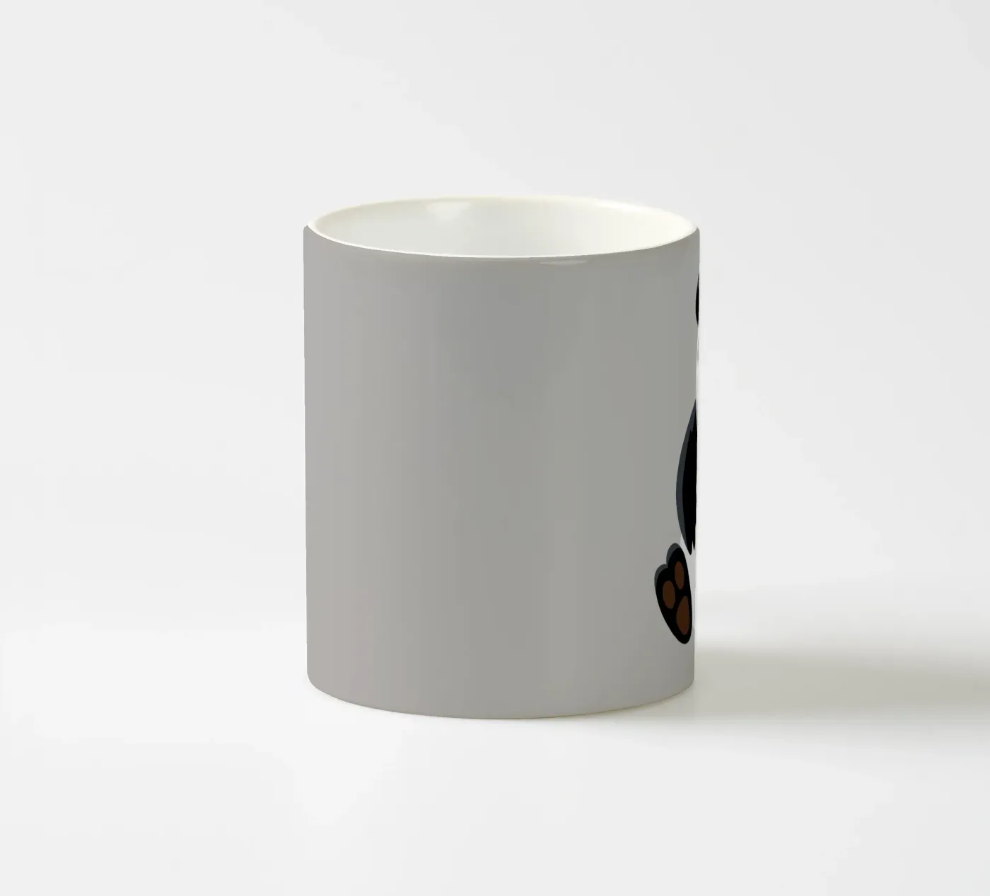 Panda ceramic mug by C.WILL