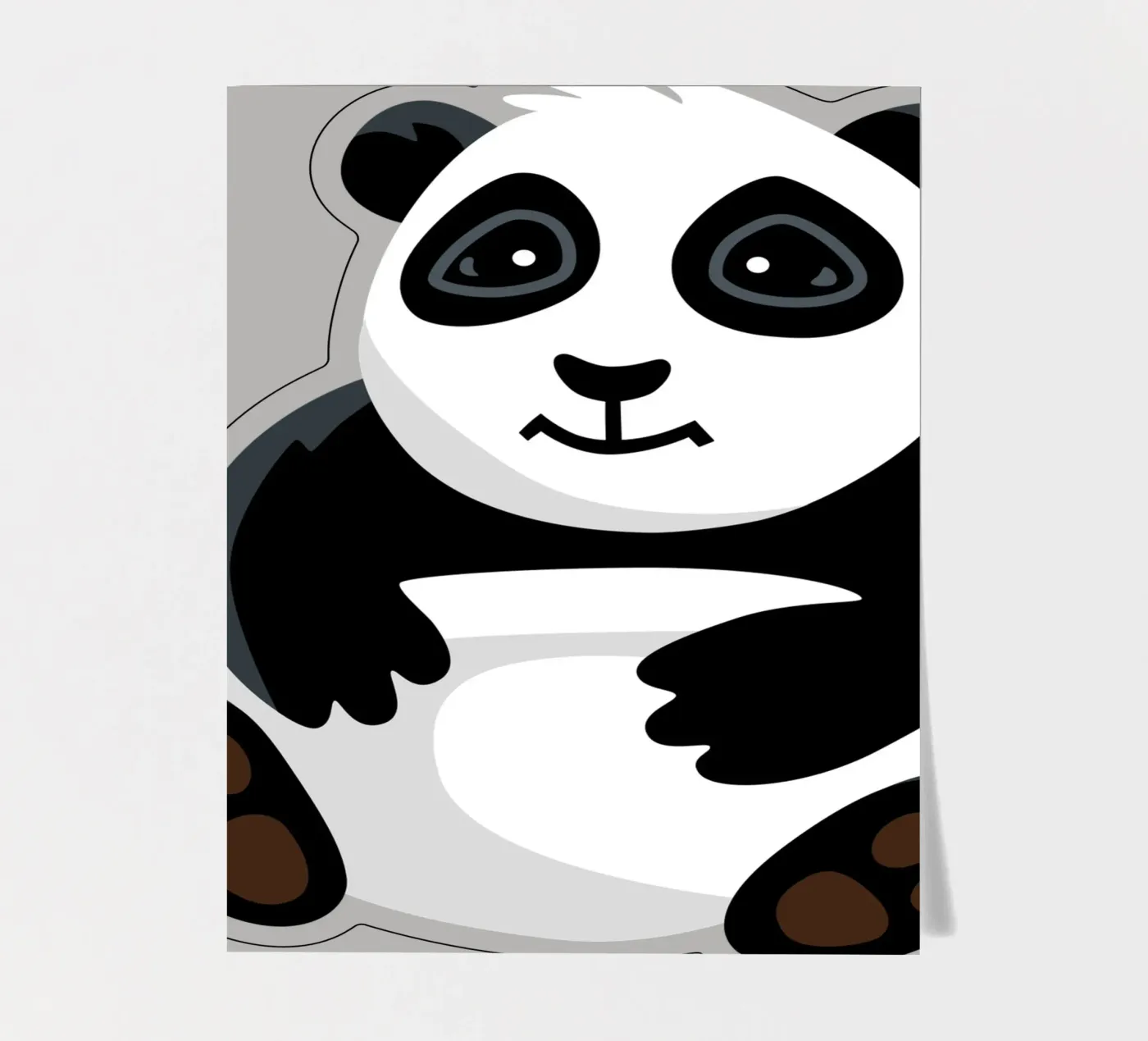 Panda Stickerbogen von C.WILL