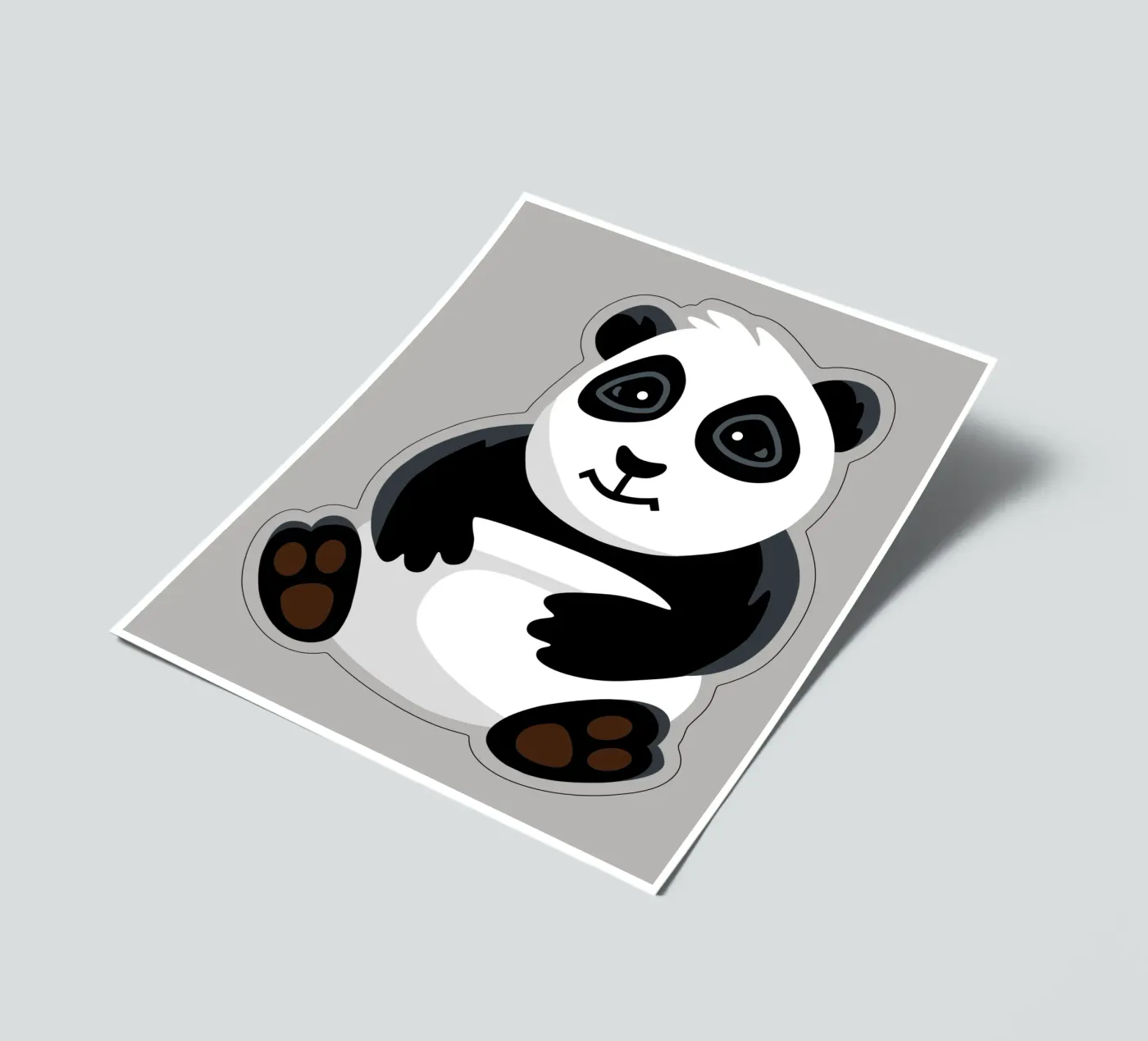 Panda Stickerbogen von C.WILL