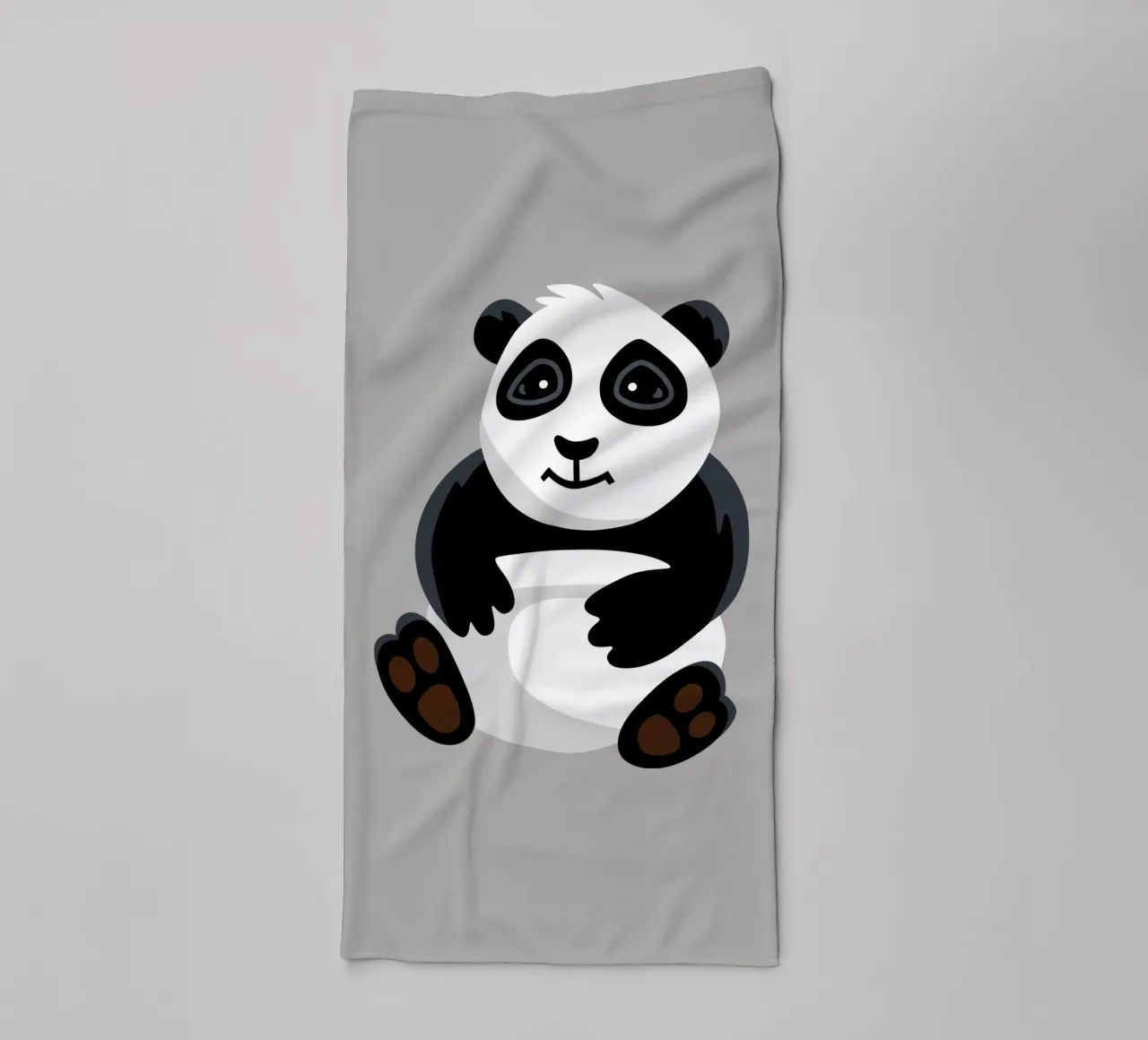 Panda badhanddoek van C.WILL