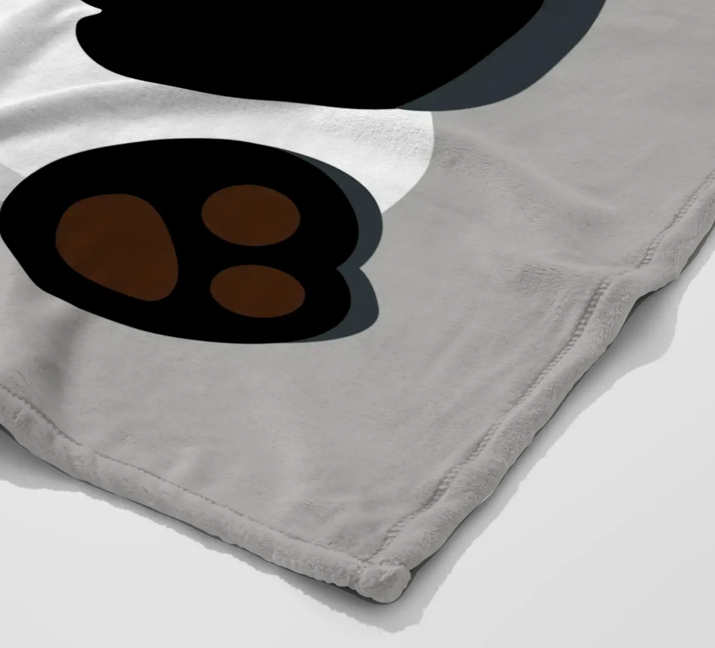 Panda fleece blanket by C.WILL