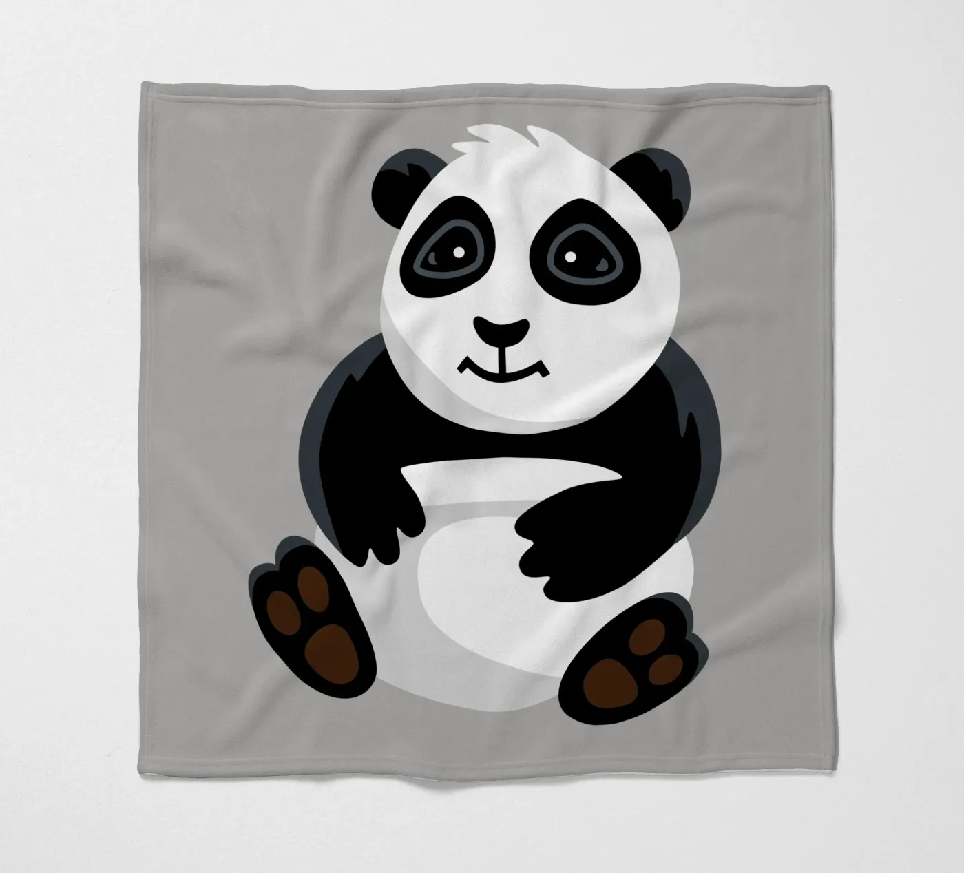Panda fleece blanket by C.WILL