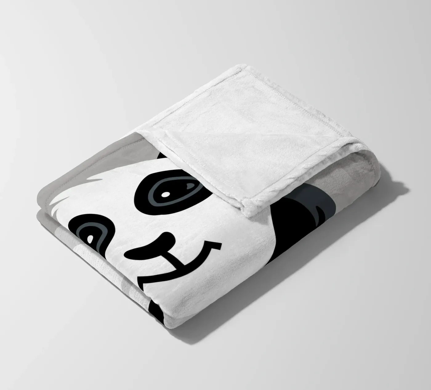 Panda fleece blanket by C.WILL