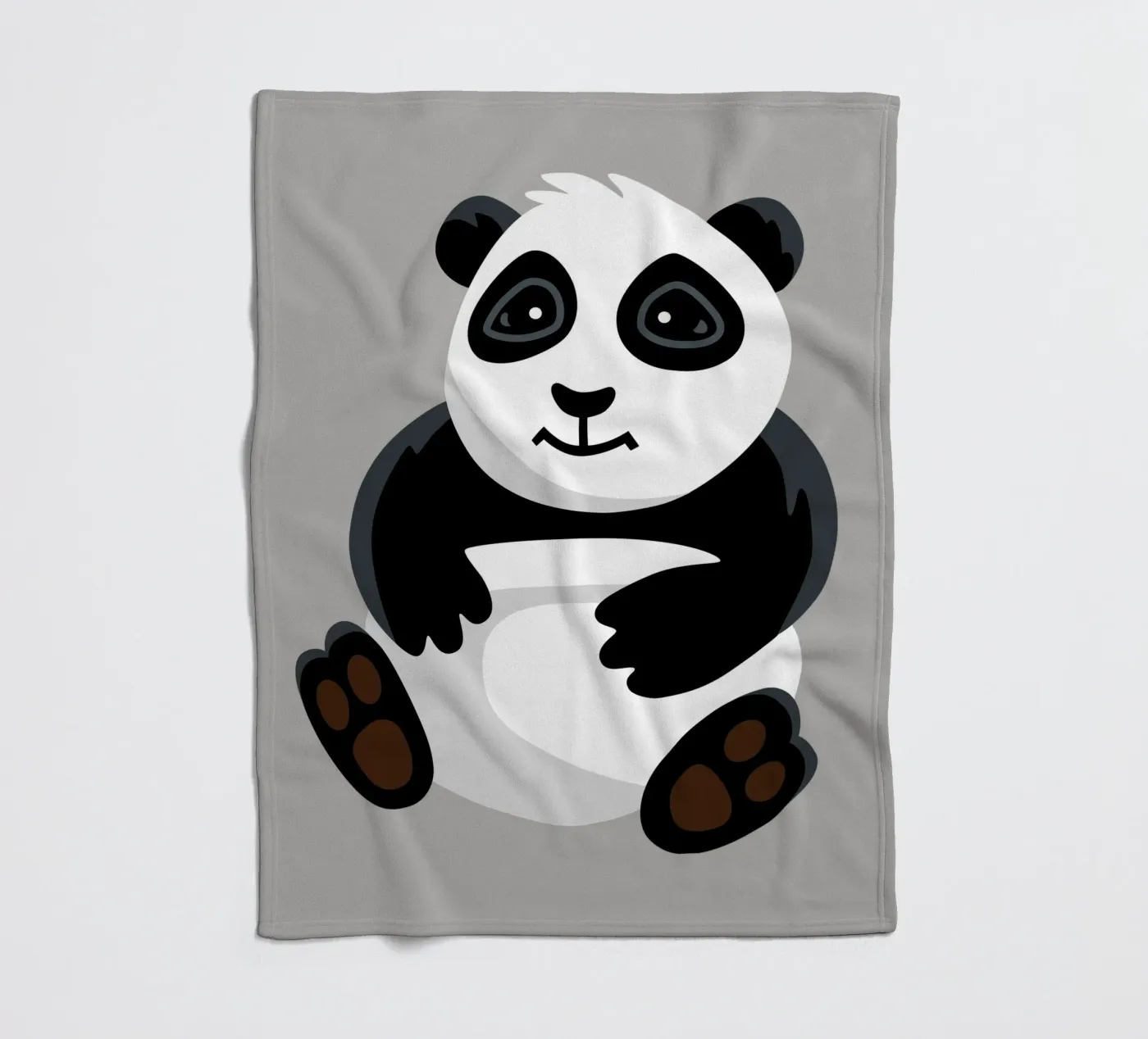 Panda fleece blanket by C.WILL
