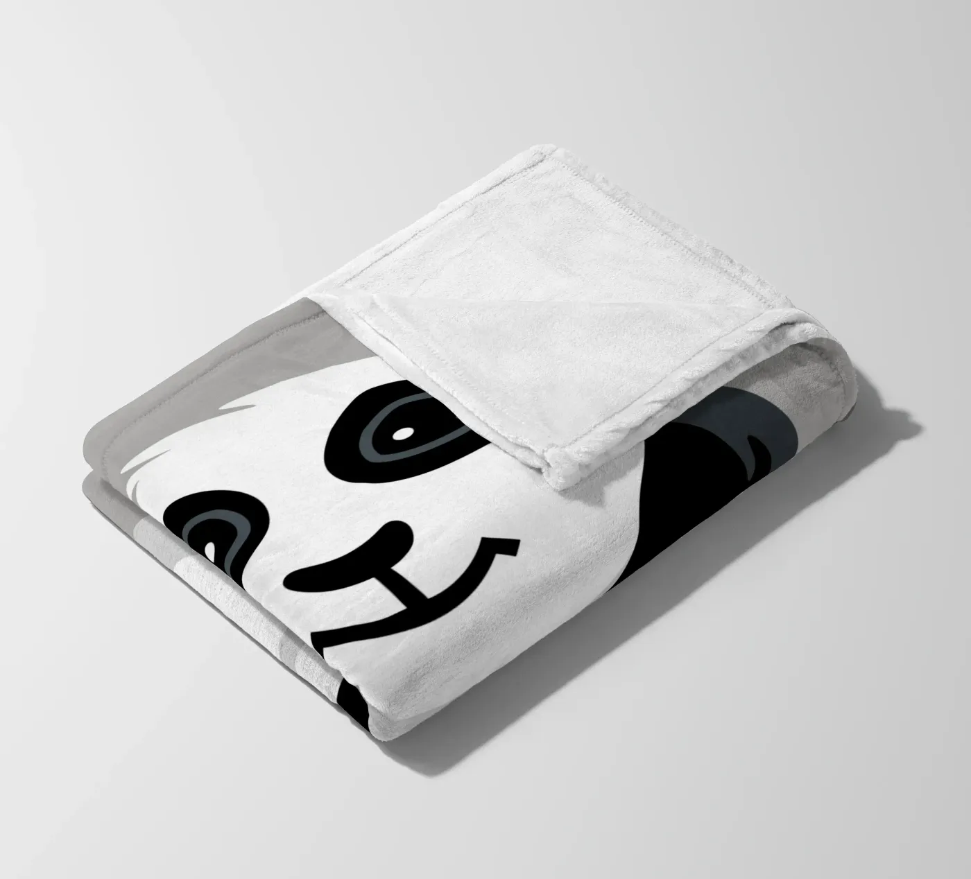 Panda fleece blanket by C.WILL