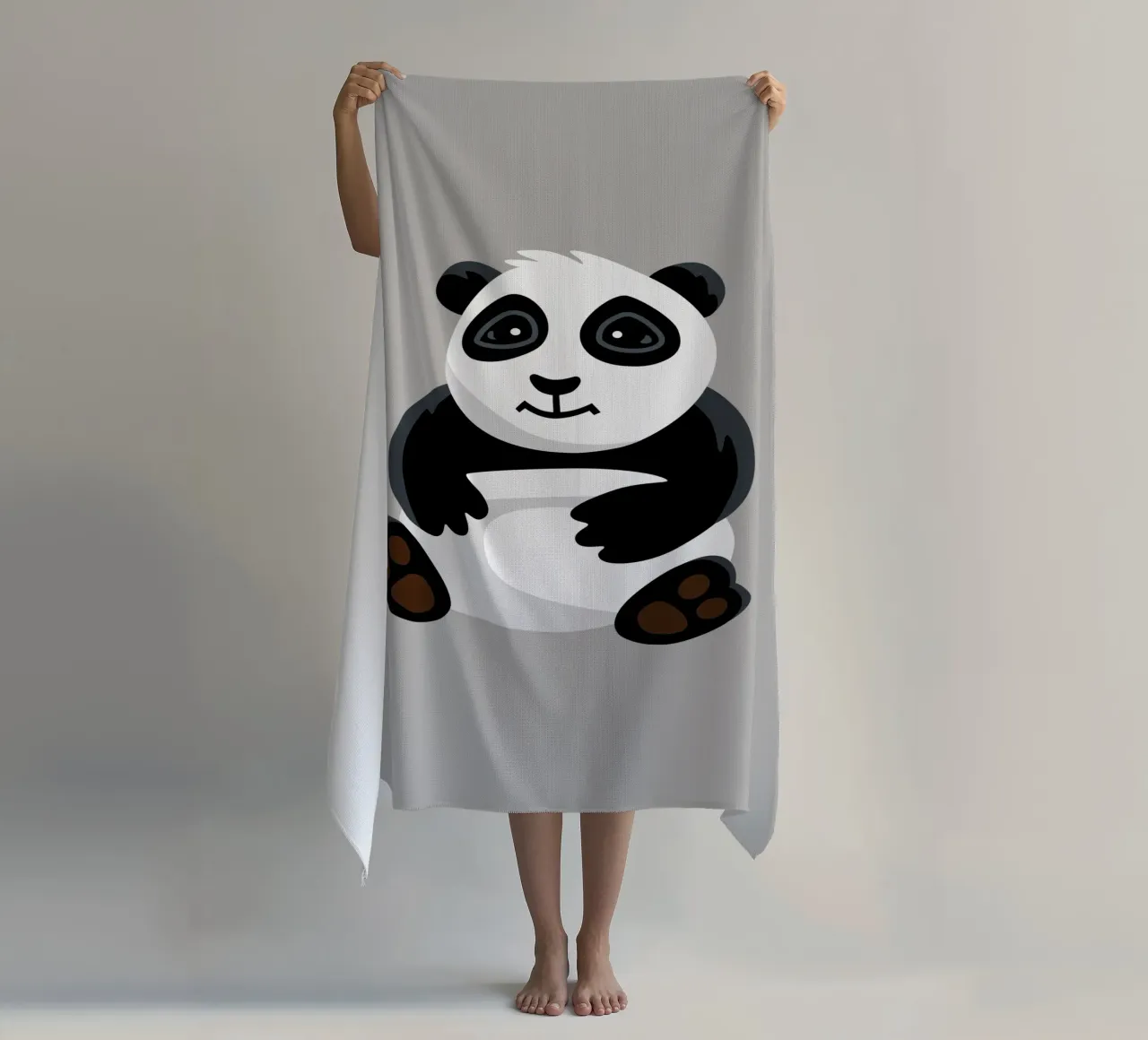 Panda Strandtuch von C.WILL