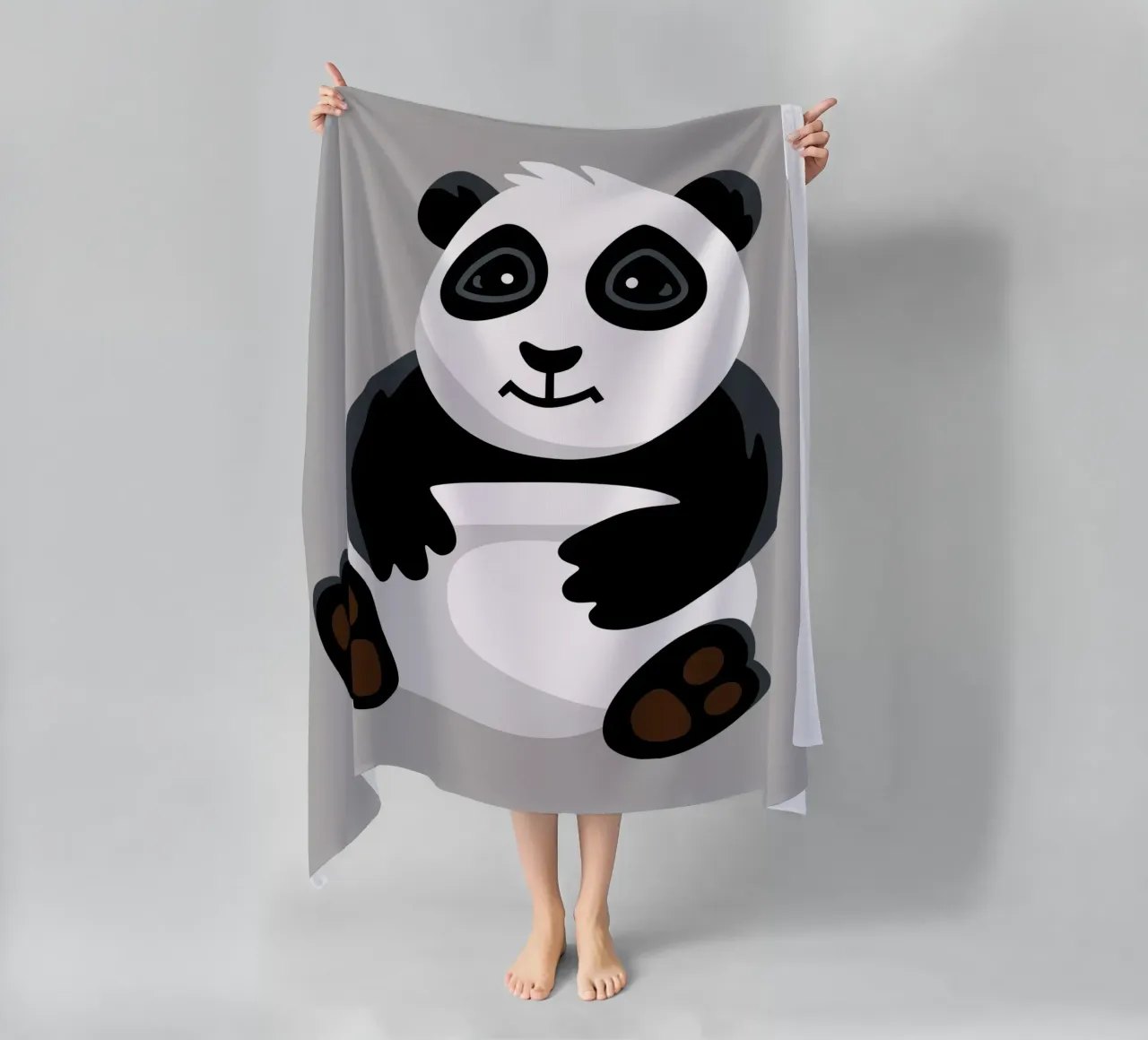 Panda Strandtuch von C.WILL