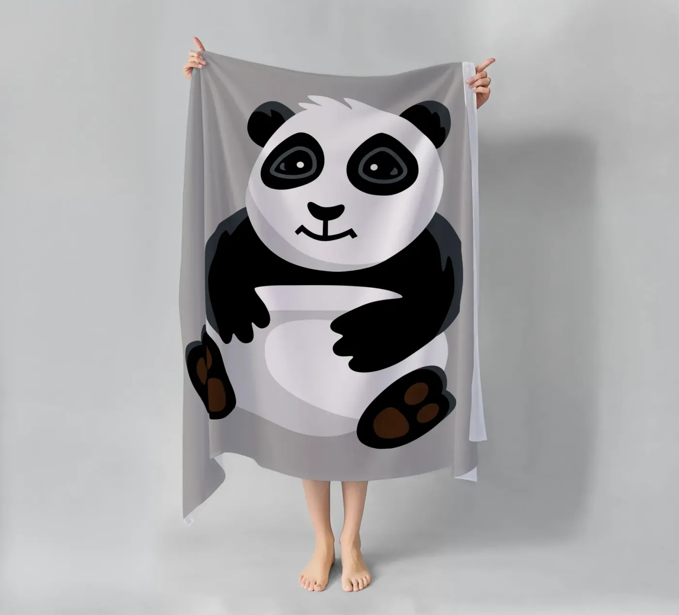 Panda serviette de plage de C.WILL