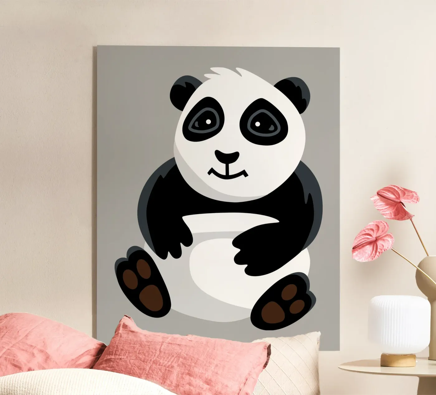 Panda plexiglas de C.WILL