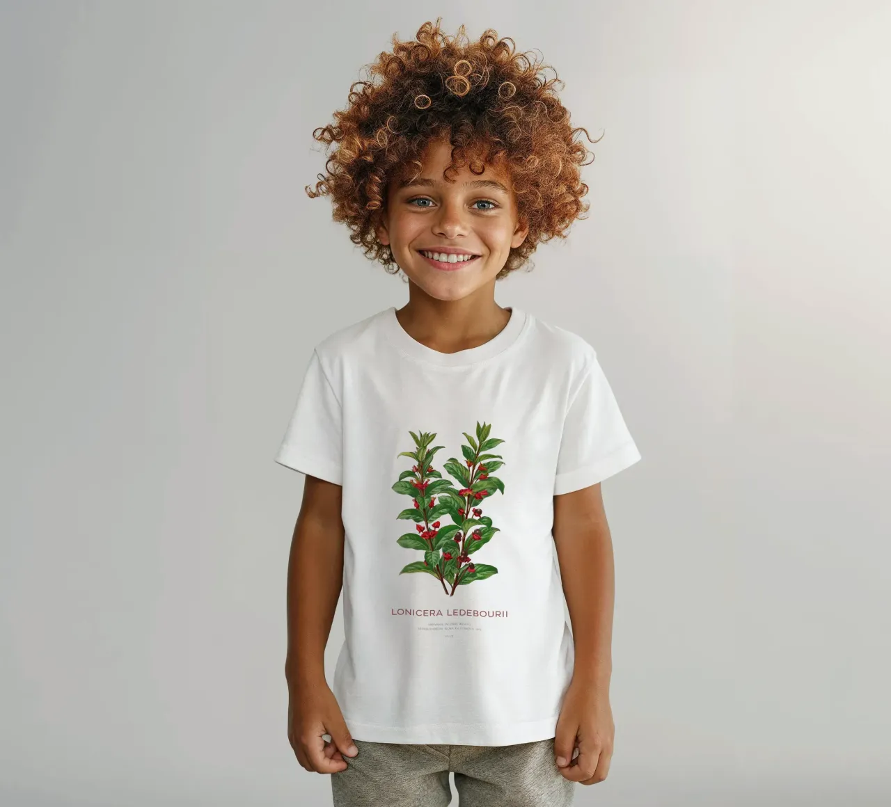 Caprifoglio californiano o Lonicera ledebourii t-shirt bambini da Vintagrafica