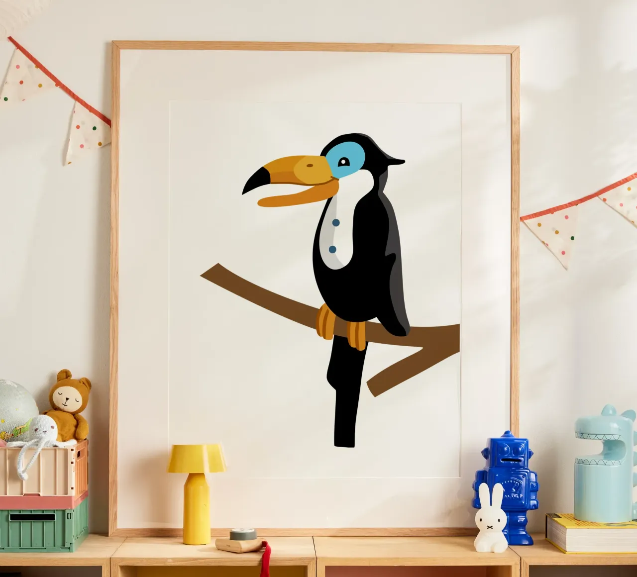 Tucano poster con telaio in alluminio da C.WILL