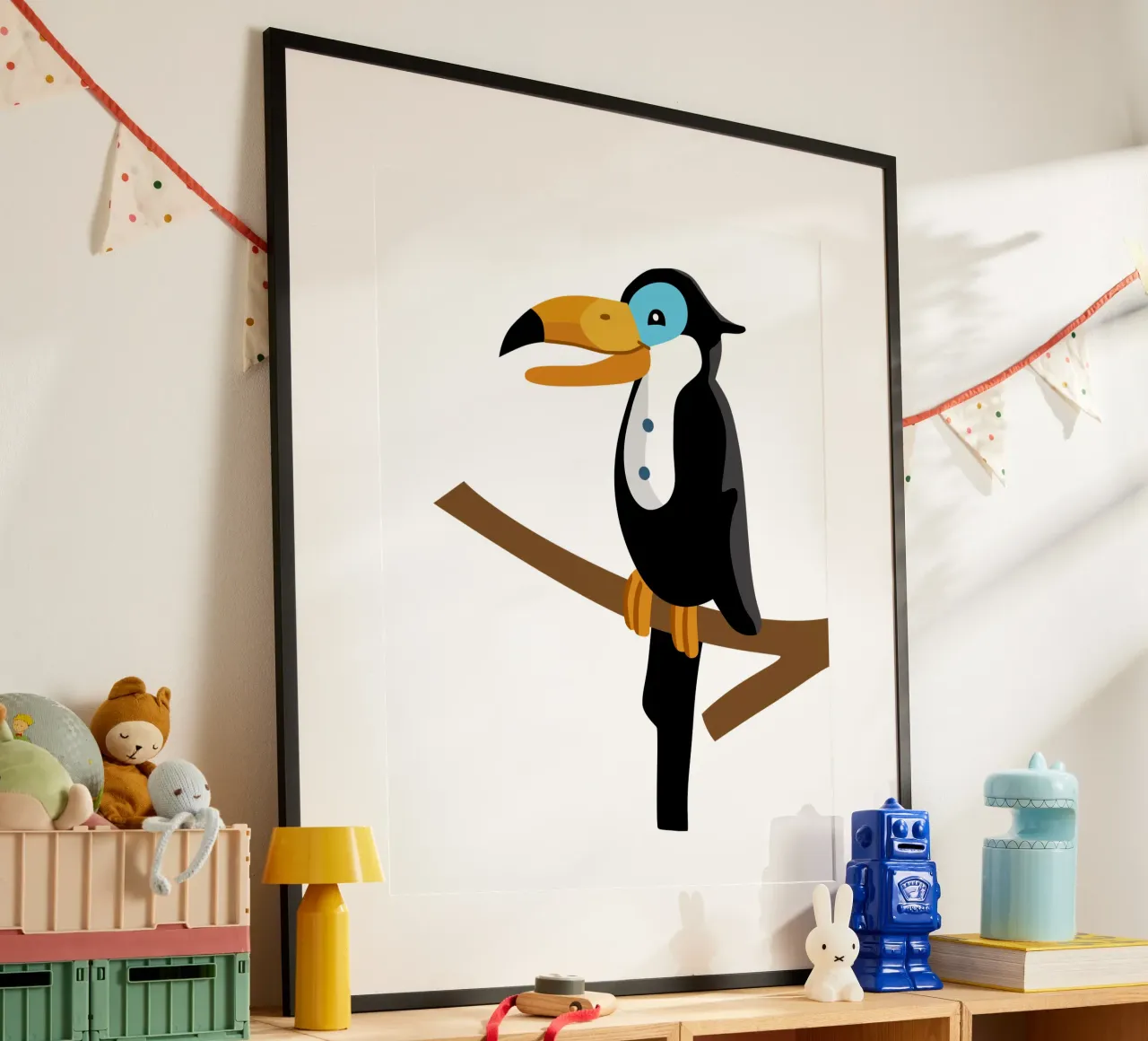 Tucano poster con telaio in alluminio da C.WILL