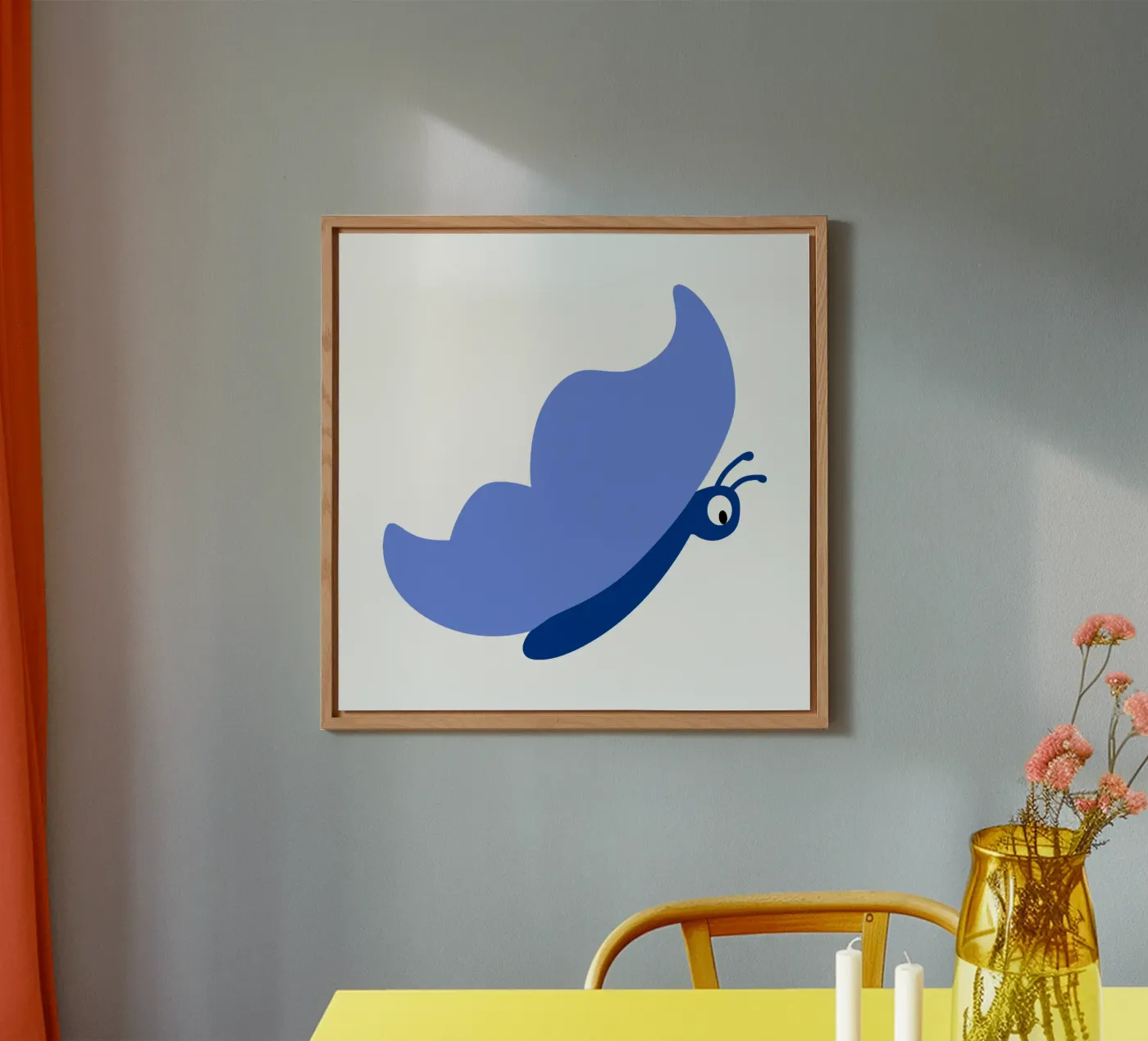 Butterfly aluminium-dibond van C.WILL