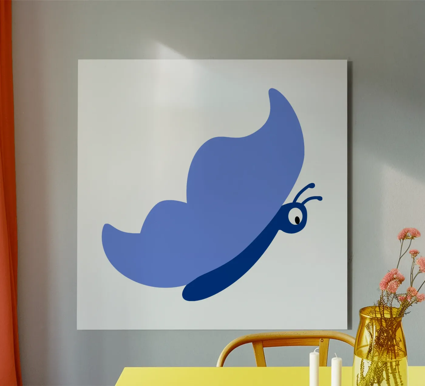 Butterfly aluminium-dibond van C.WILL