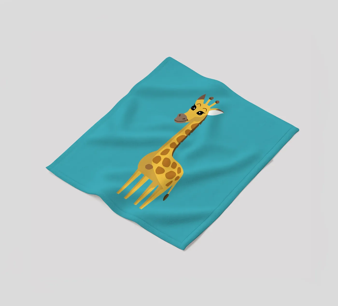 Giraffe coperta in pile da C.WILL
