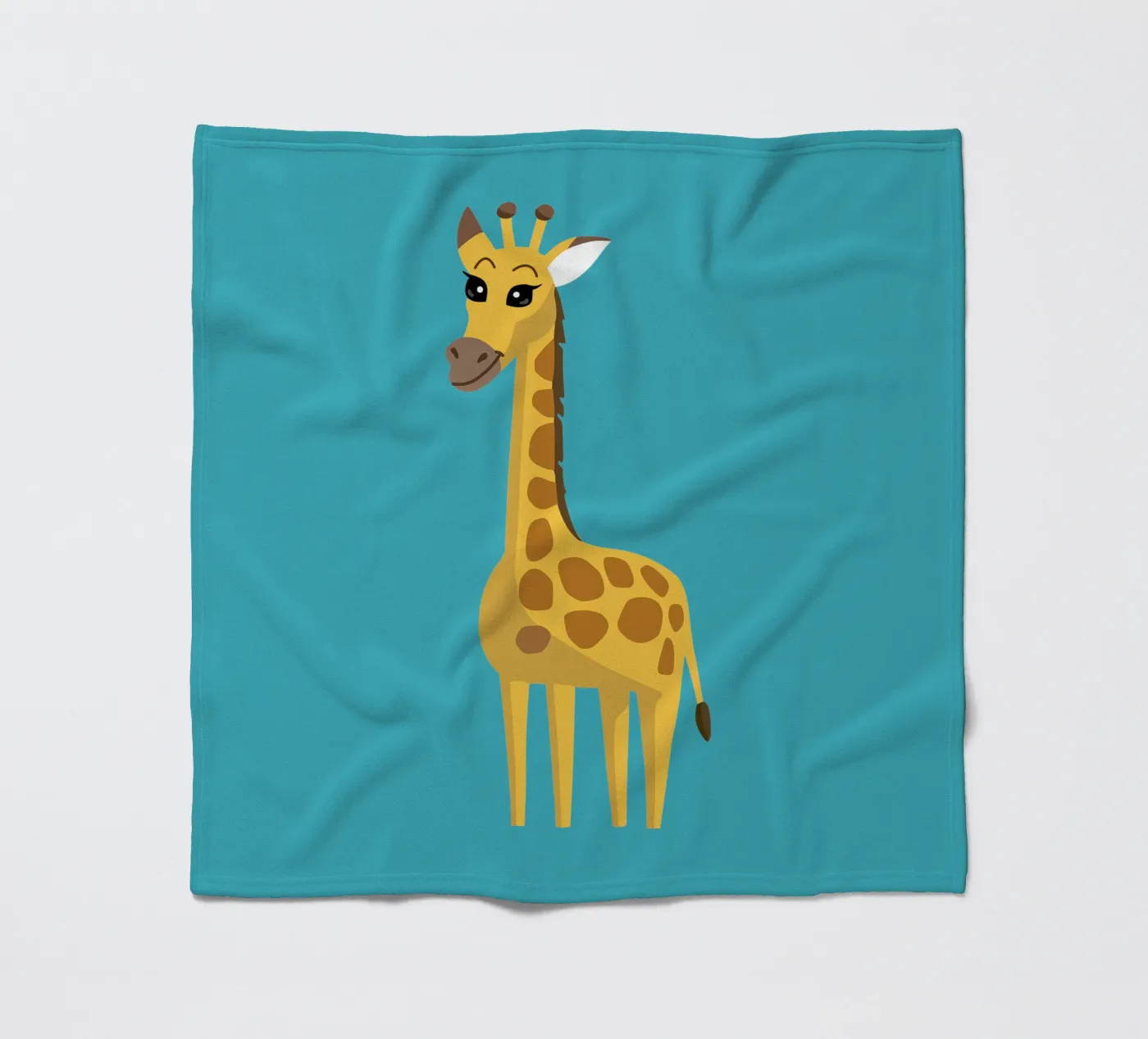 Giraffe fleece blanket by C.WILL