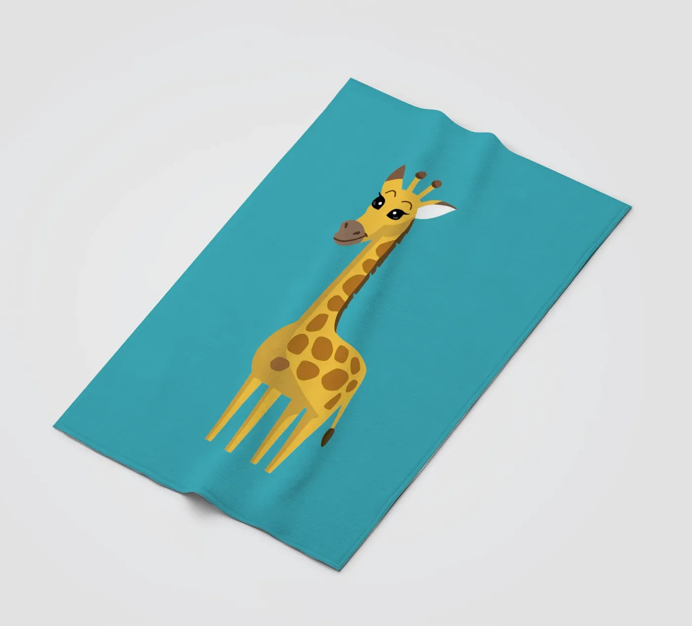 Giraffe coperta in pile da C.WILL