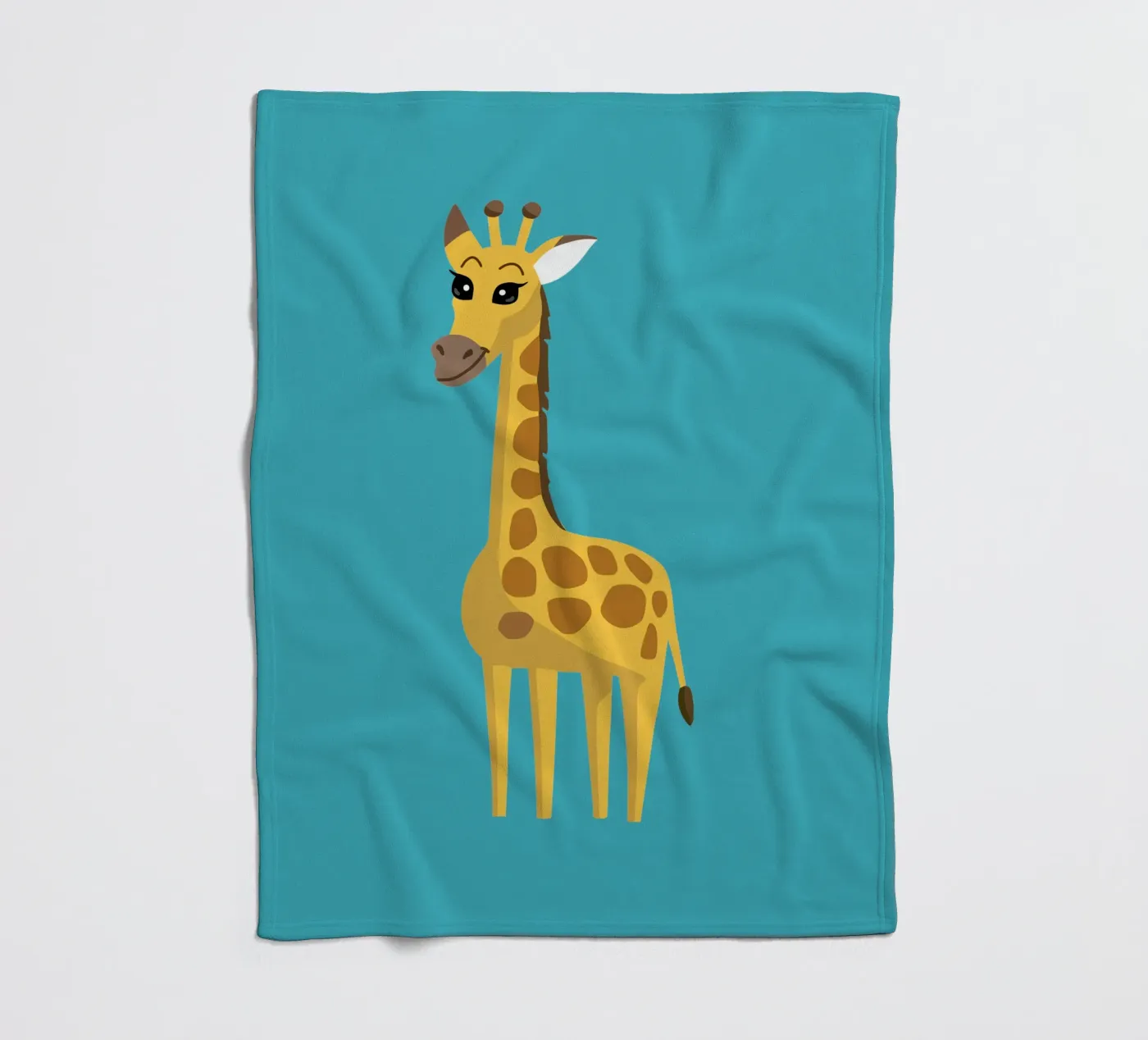 Giraffe fleece blanket by C.WILL