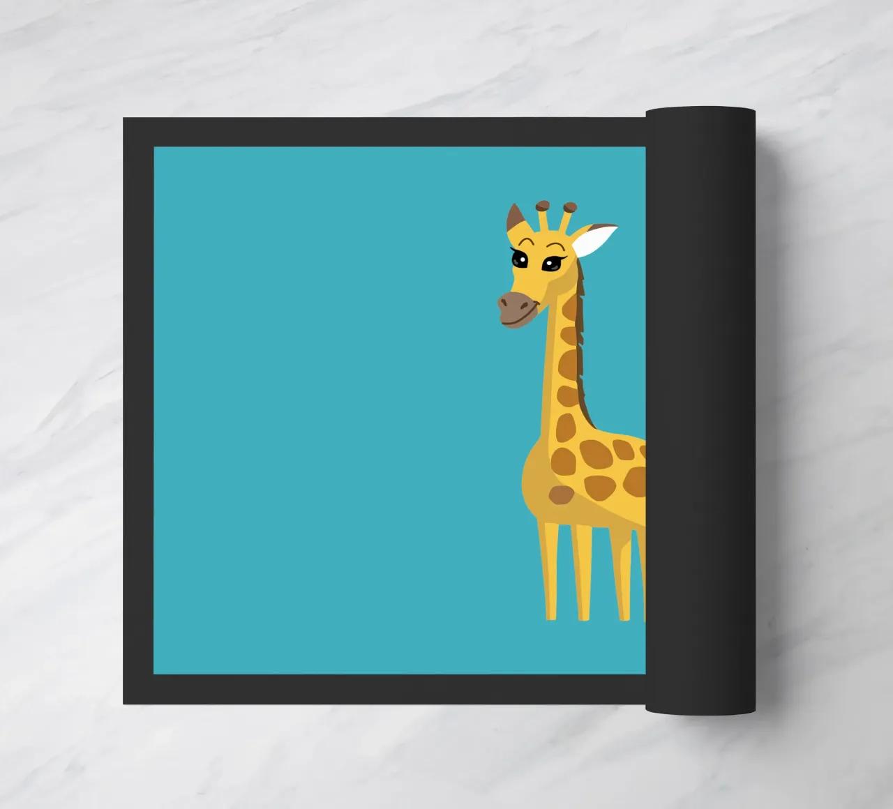 Giraffe Fußmatte von C.WILL