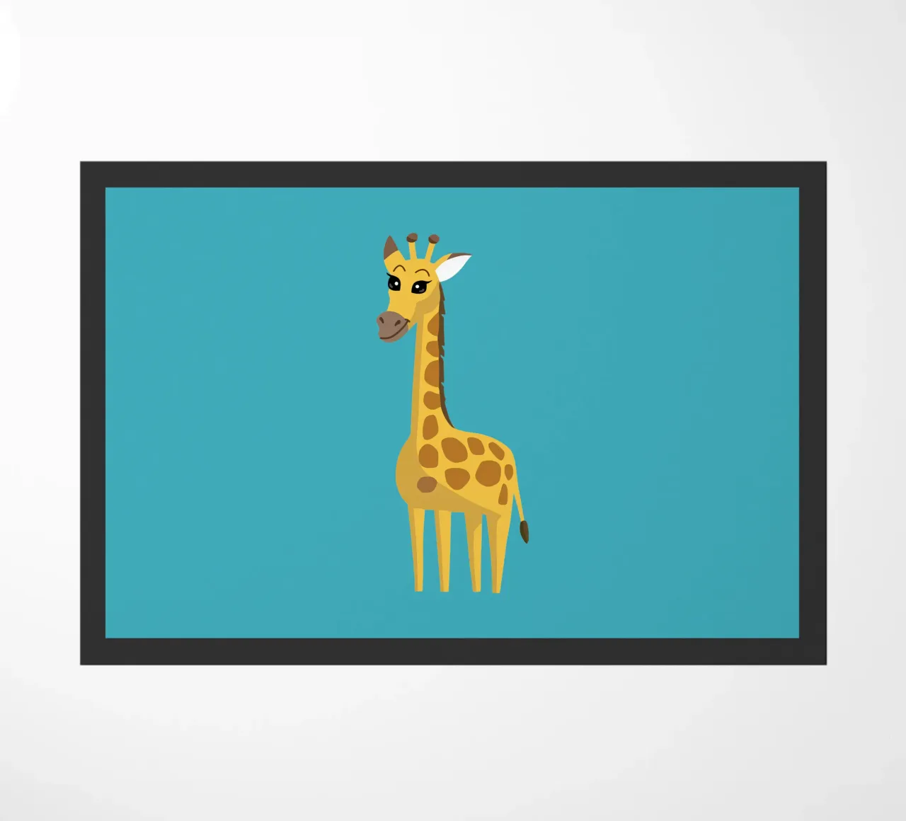 Giraffe Fußmatte von C.WILL