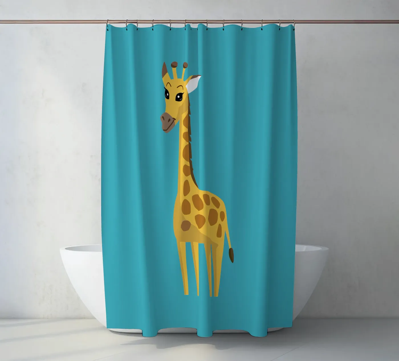 Giraffe Duschvorhang von C.WILL