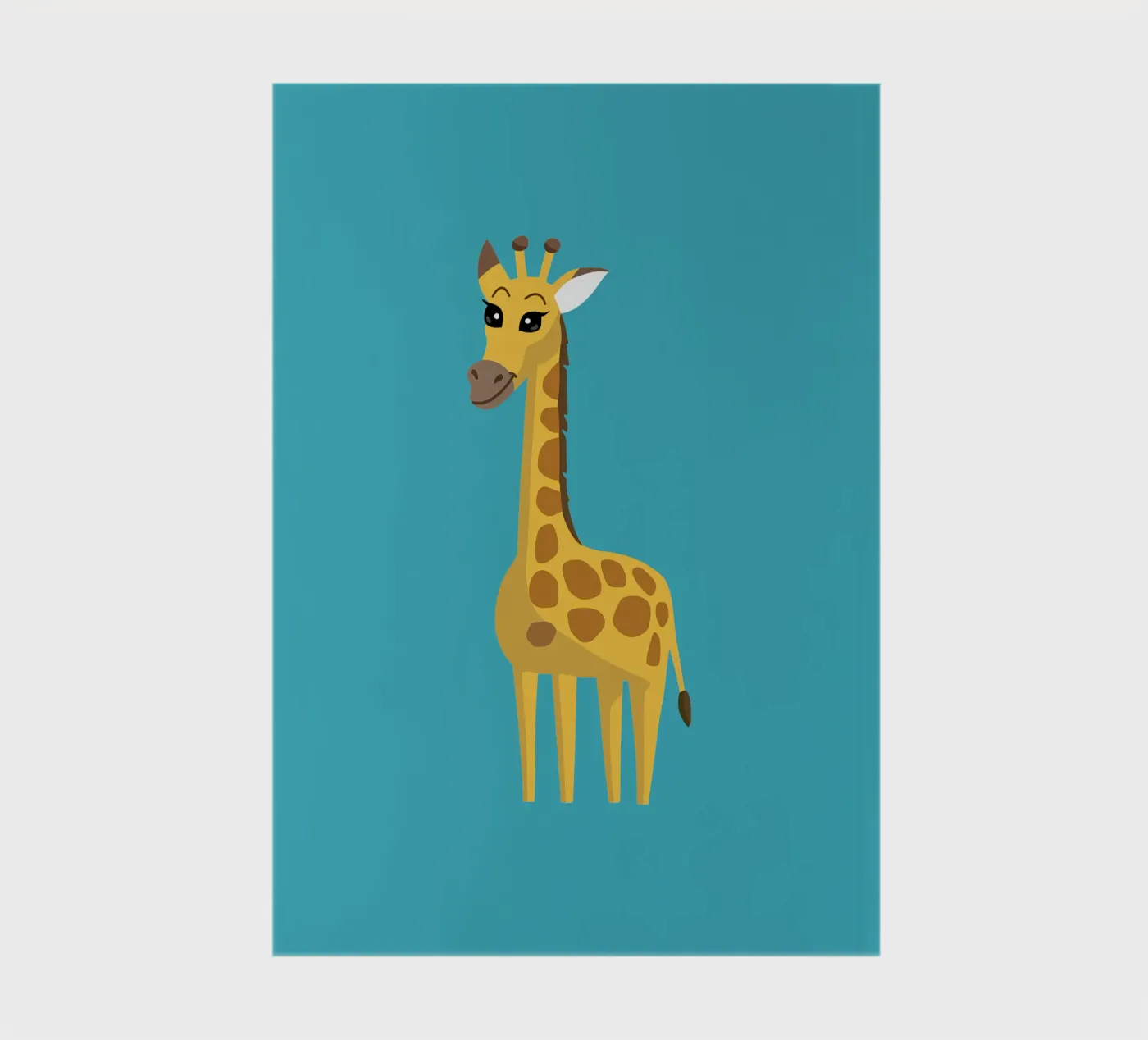 Giraffe notebook by C.WILL
