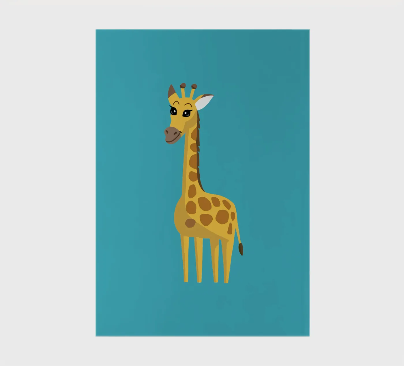 Giraffe notebook by C.WILL