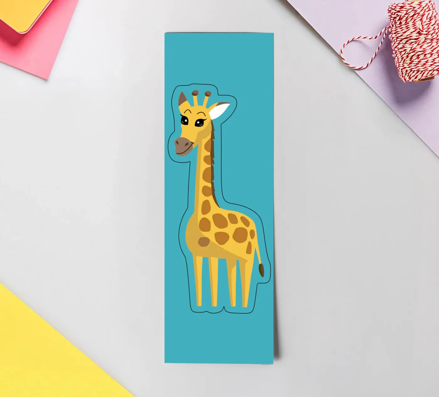 Giraffe foglio adesivo da C.WILL