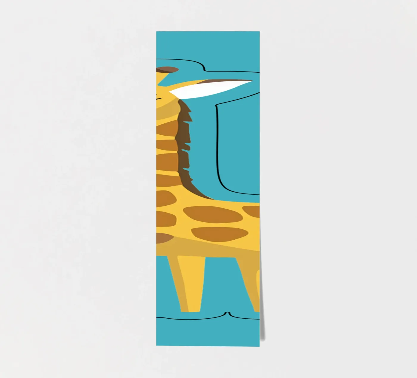 Giraffe foglio adesivo da C.WILL