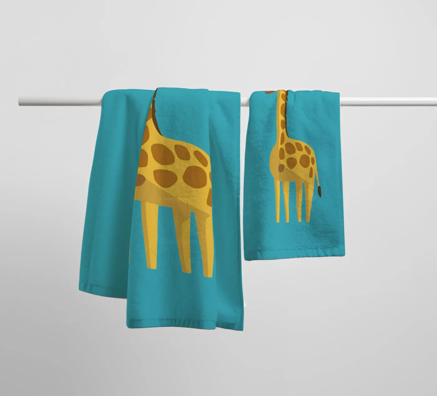 Giraffe badhanddoek van C.WILL