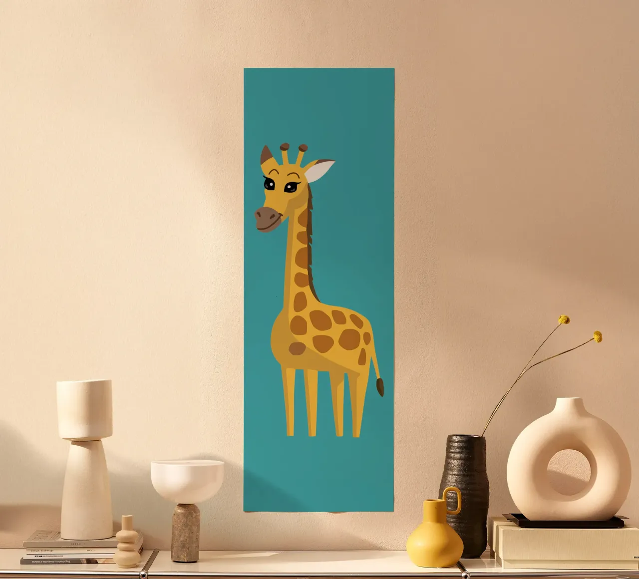 Giraffe Poster von C.WILL