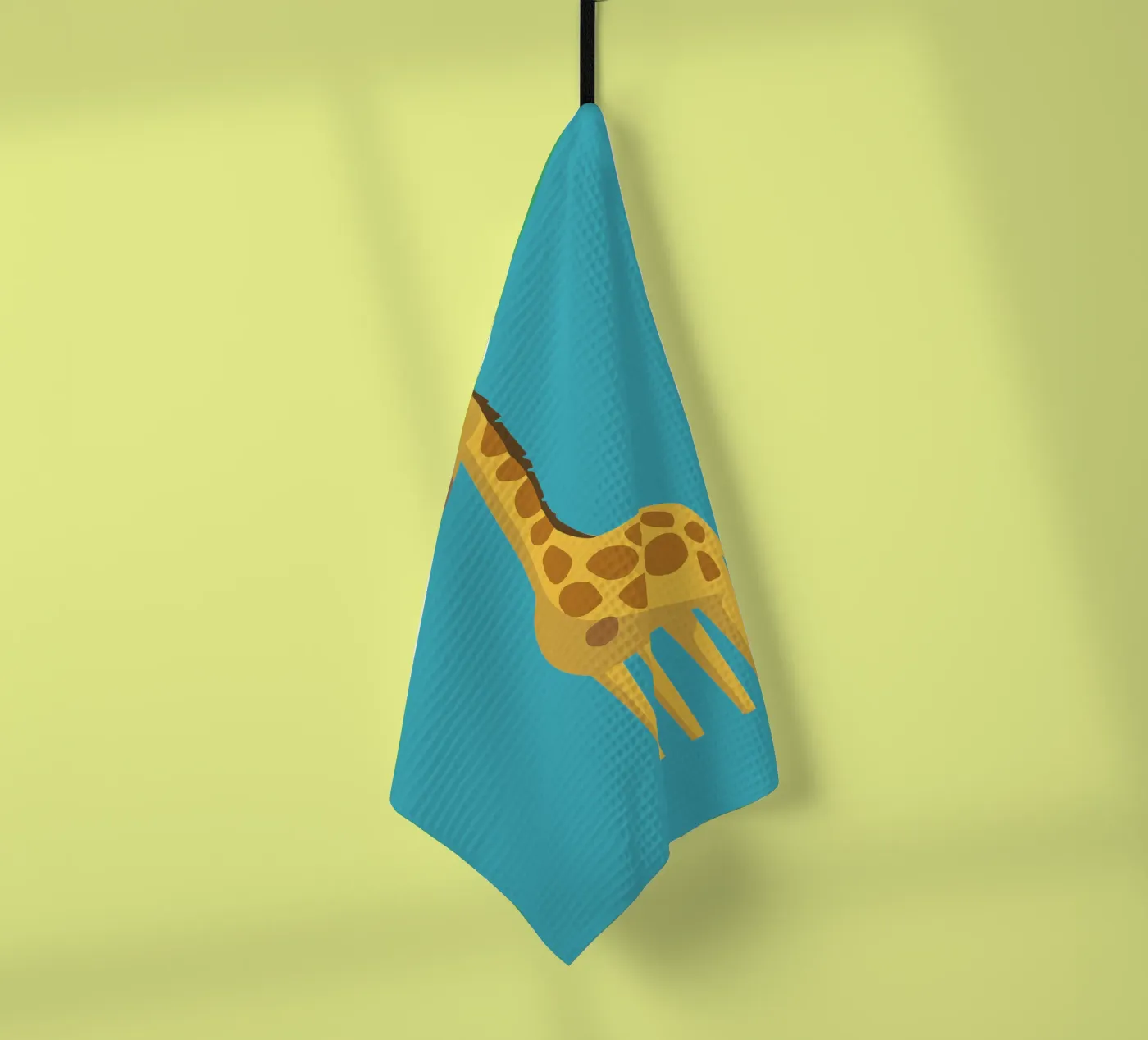 Giraffe tea towel by C.WILL