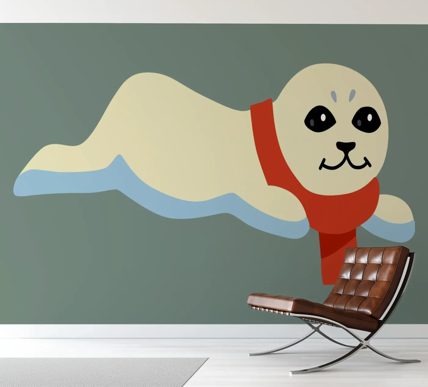 Seal fotobehang van C.WILL