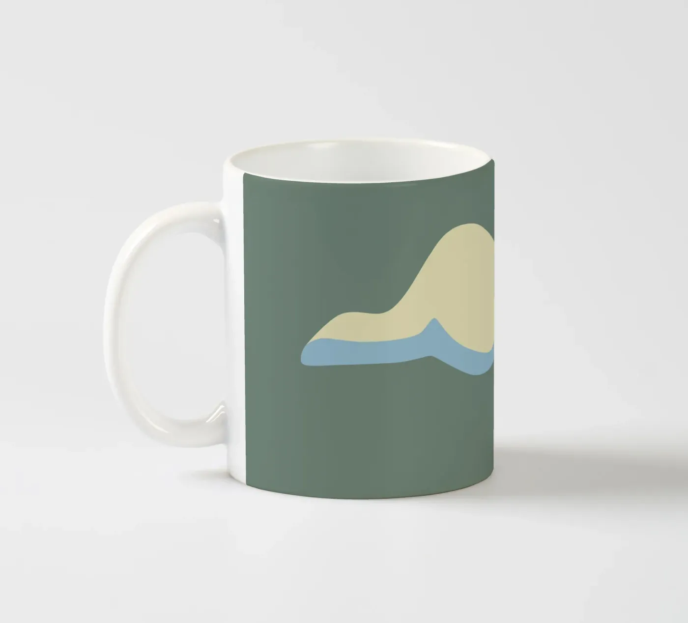 Seal ceramic mug by C.WILL