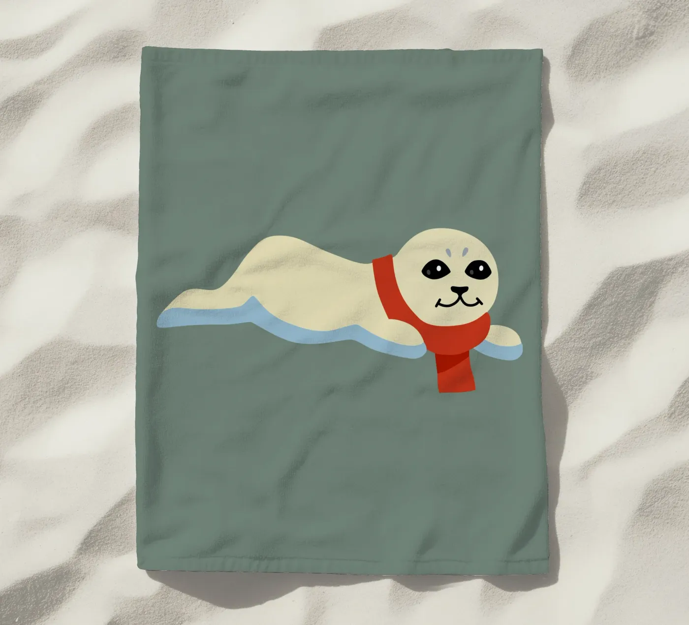 Sceau serviette de plage de C.WILL