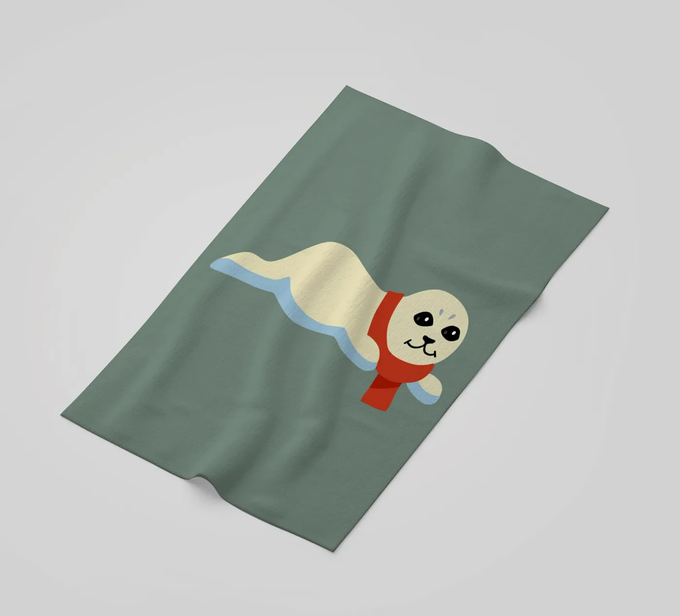 Sceau serviette de plage de C.WILL