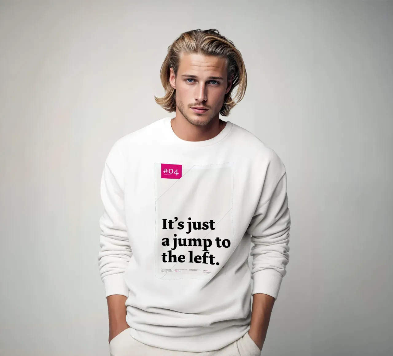 It's just a jump to the left sweatshirt van Stefano Joker Lionetti