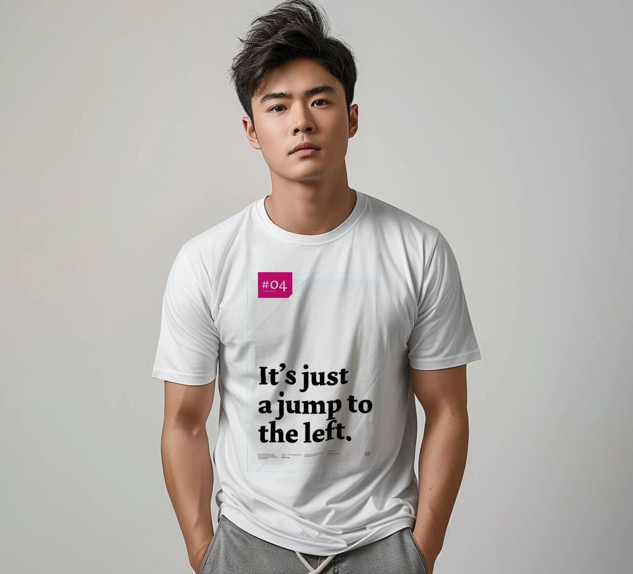 It's just a jump to the left t-shirt by Stefano Joker Lionetti