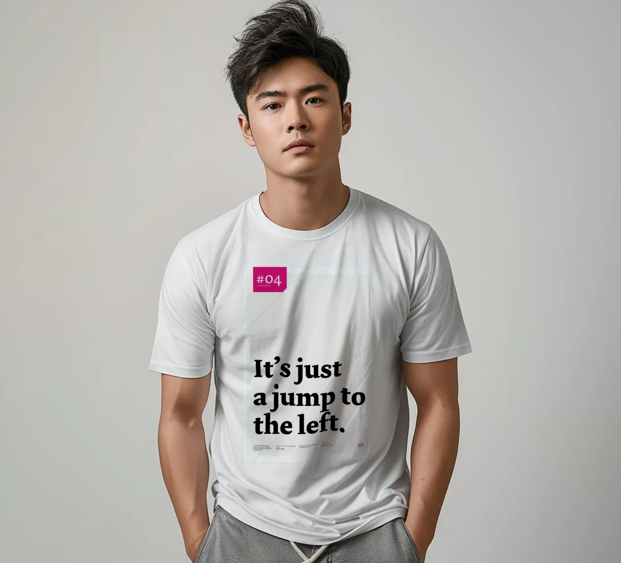 It's just a jump to the left t-shirt da Stefano Joker Lionetti