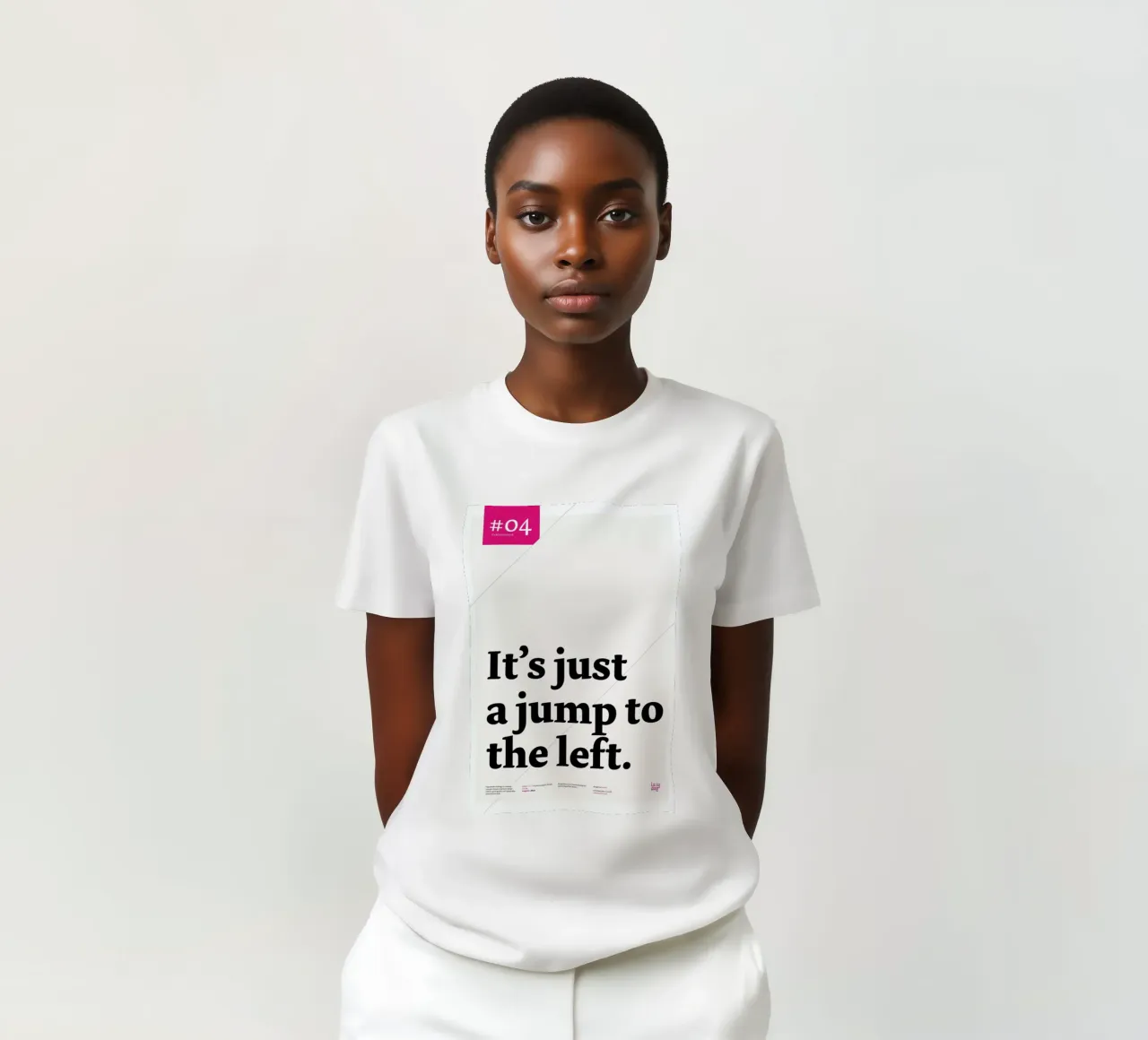 It's just a jump to the left t-shirt da Stefano Joker Lionetti