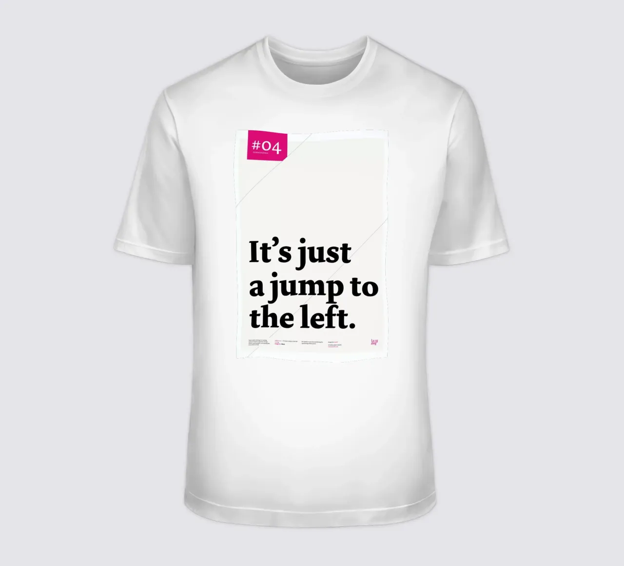It's just a jump to the left t-shirt da Stefano Joker Lionetti