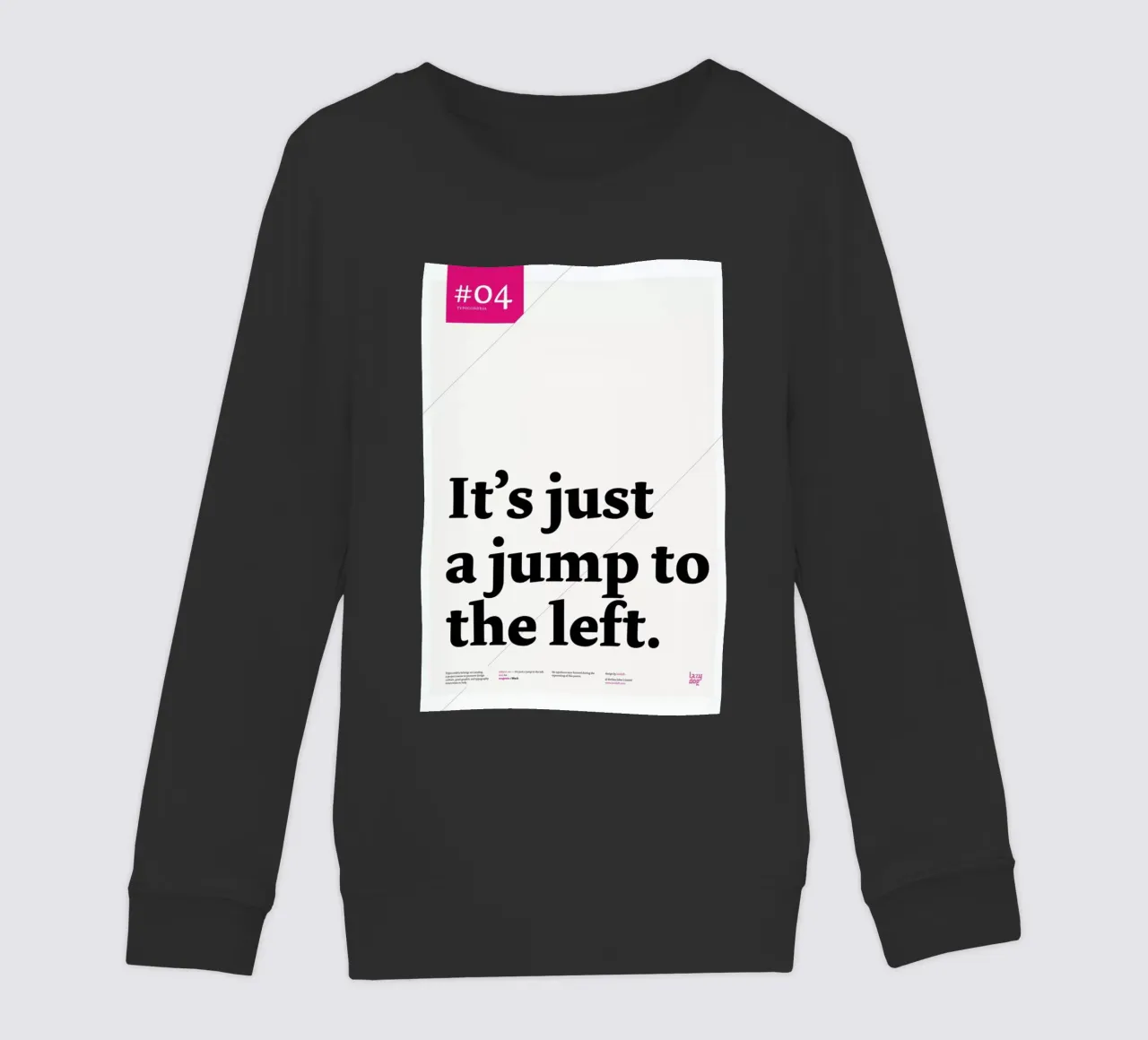 It's just a jump to the left felpa bambino da Stefano Joker Lionetti