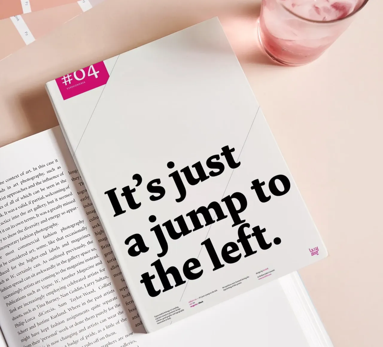 It's just a jump to the left notitieboek van Stefano Joker Lionetti