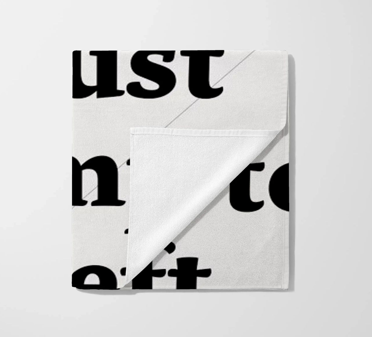 It's just a jump to the left beach towel by Stefano Joker Lionetti