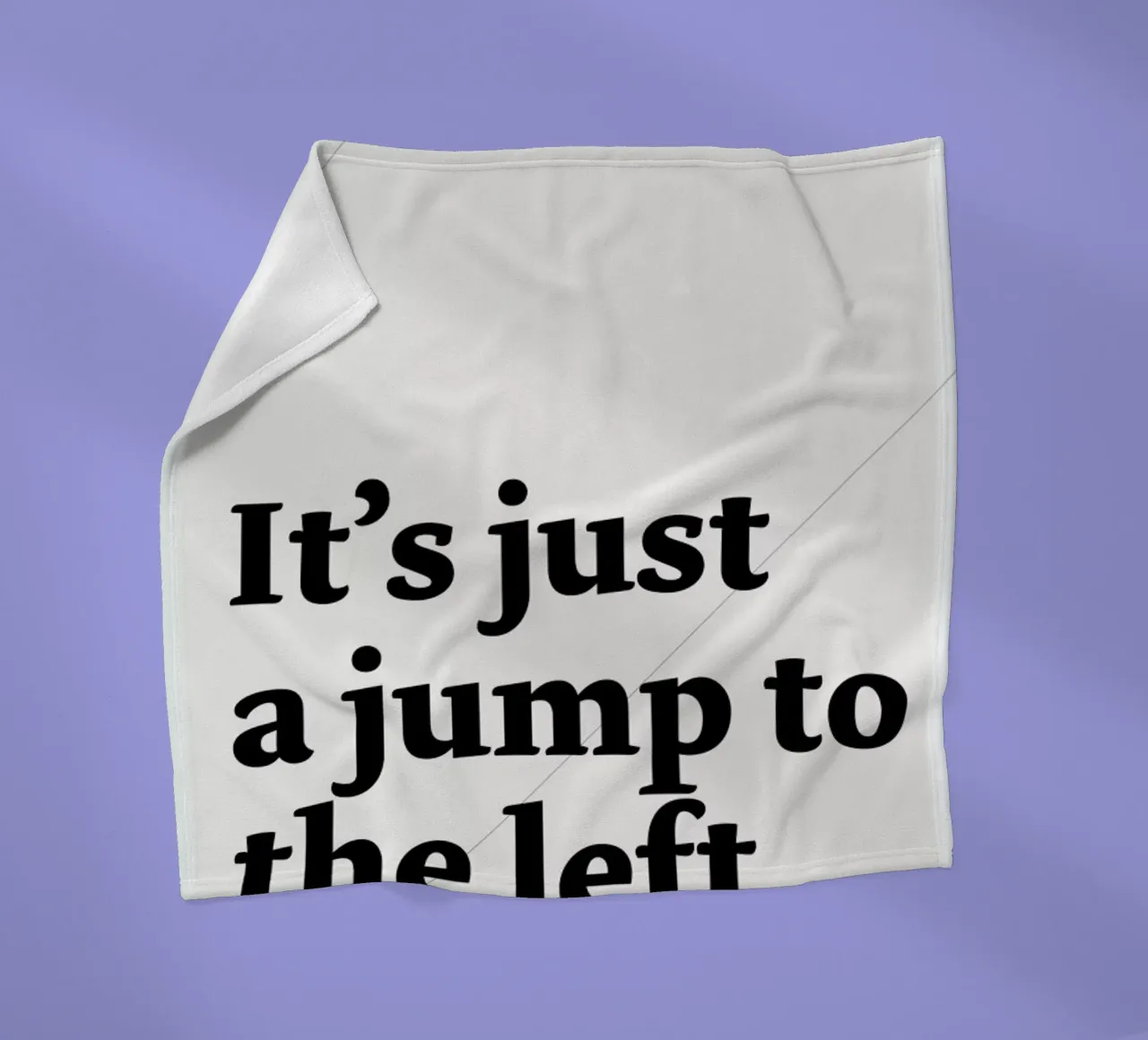 It's just a jump to the left coperta in pile da Stefano Joker Lionetti