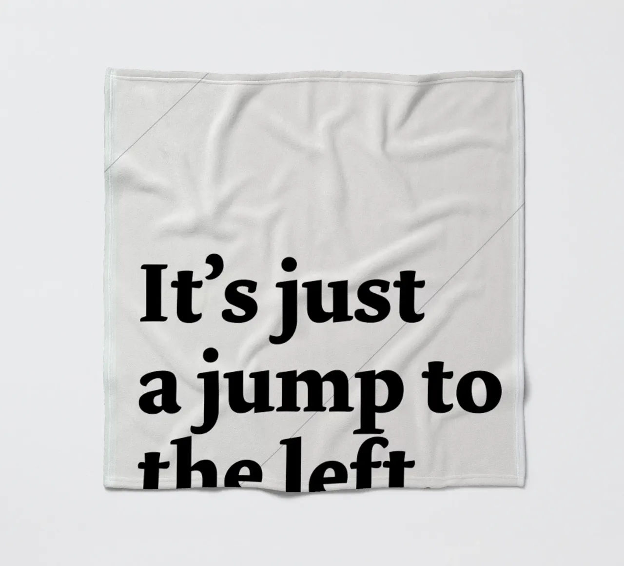 It's just a jump to the left coperta in pile da Stefano Joker Lionetti