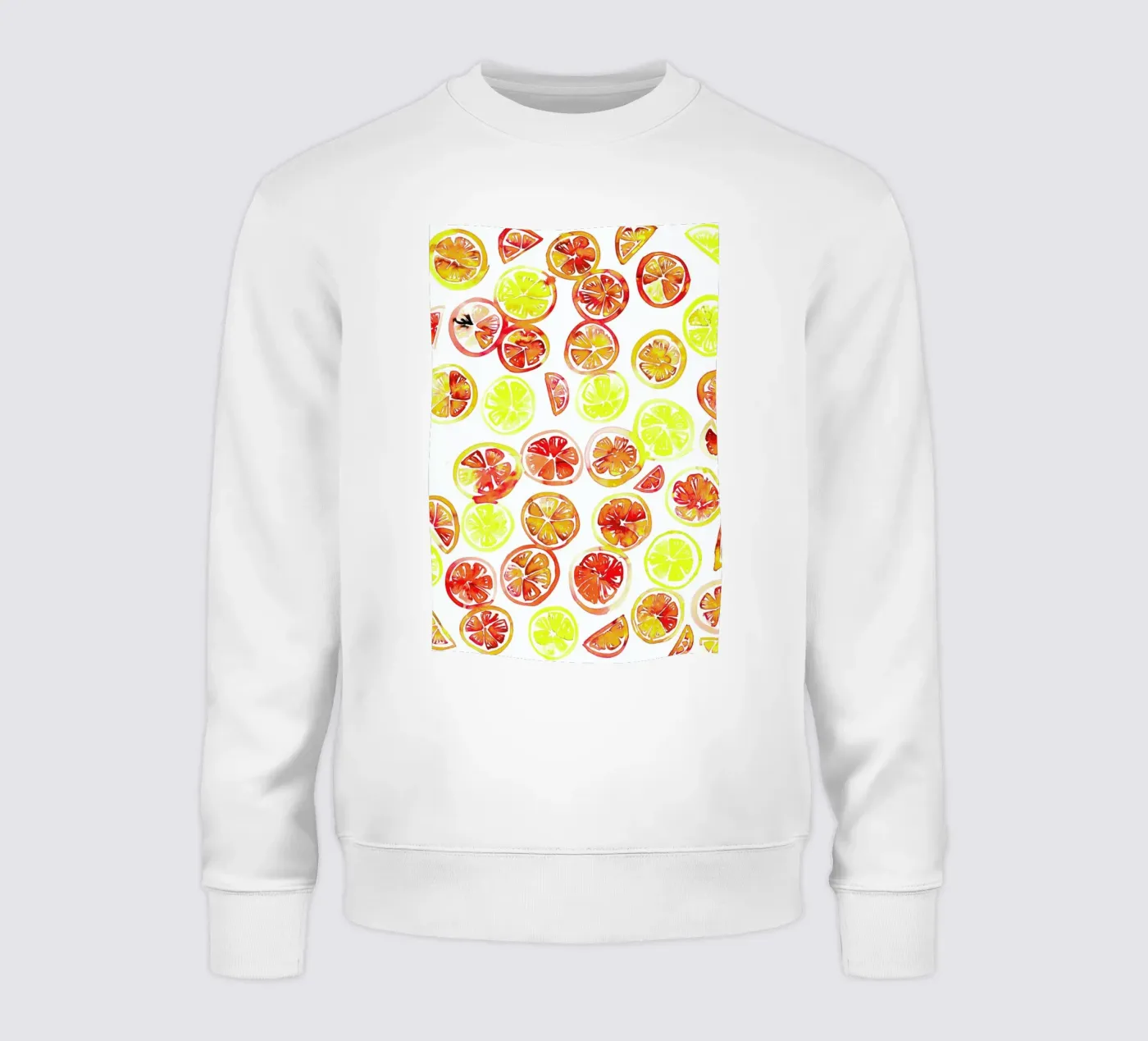 Orange Slice sweatshirt by Amy Sia