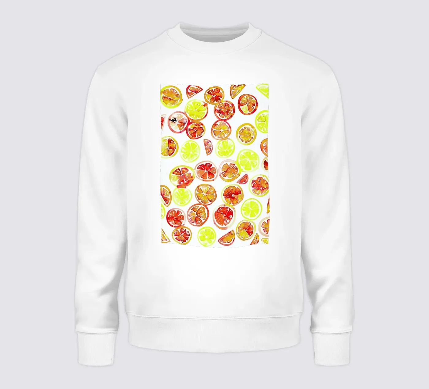 Orange Slice sweatshirt by Amy Sia