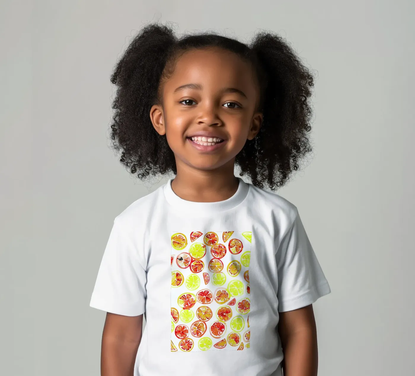 Orange Slice kids t-shirt by Amy Sia