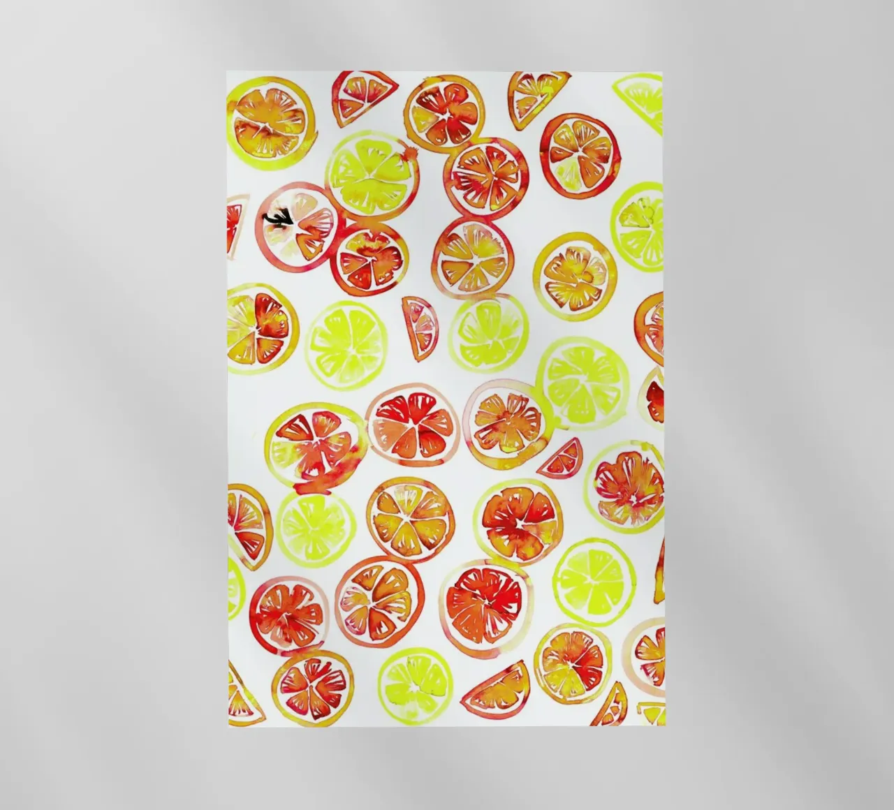 Orange Slice pellicola backlit da Amy Sia